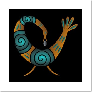 Sankofa Bird Symbol Posters and Art